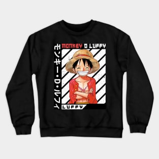 monkey d luffy Crewneck Sweatshirt